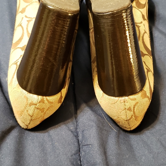 Coach Signature Iyana monogram wedge platform 7.5 - Picture 5 of 8